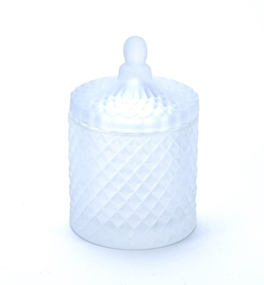 London Luxury Geo krús glær mött 230 ml