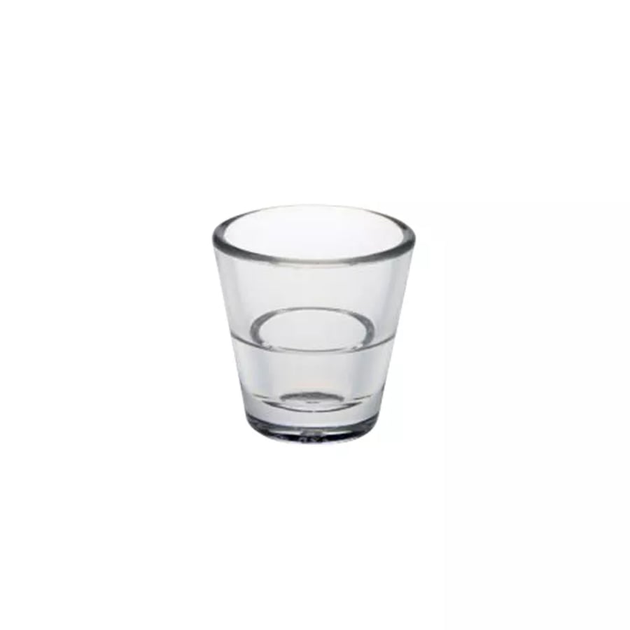 Skotglas 2,5 cl. polycarbonat