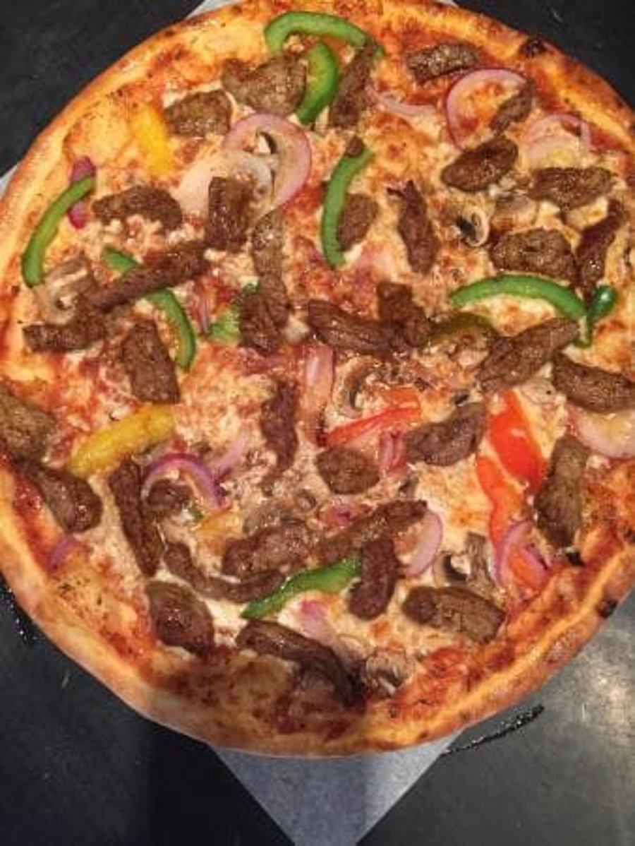 23: Lambakjötspizza