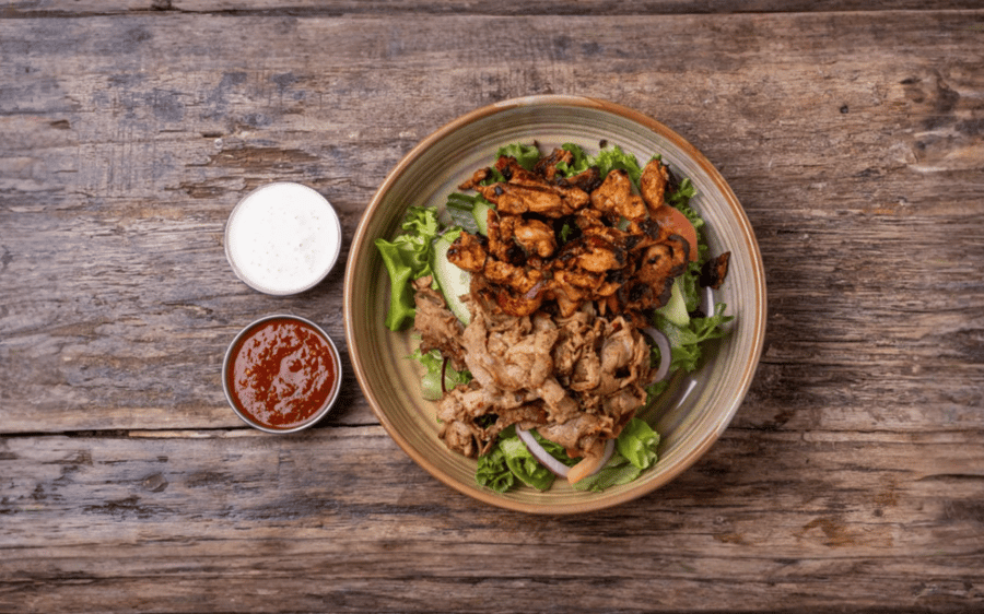 Mix salat (halal)