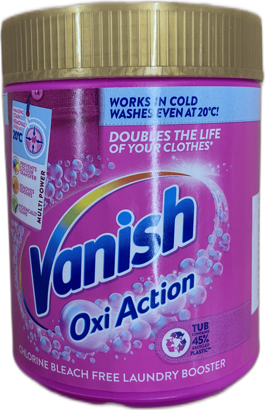 Vanish Oxi Action klórlaust þvottaaukefni í duftformi 470 g