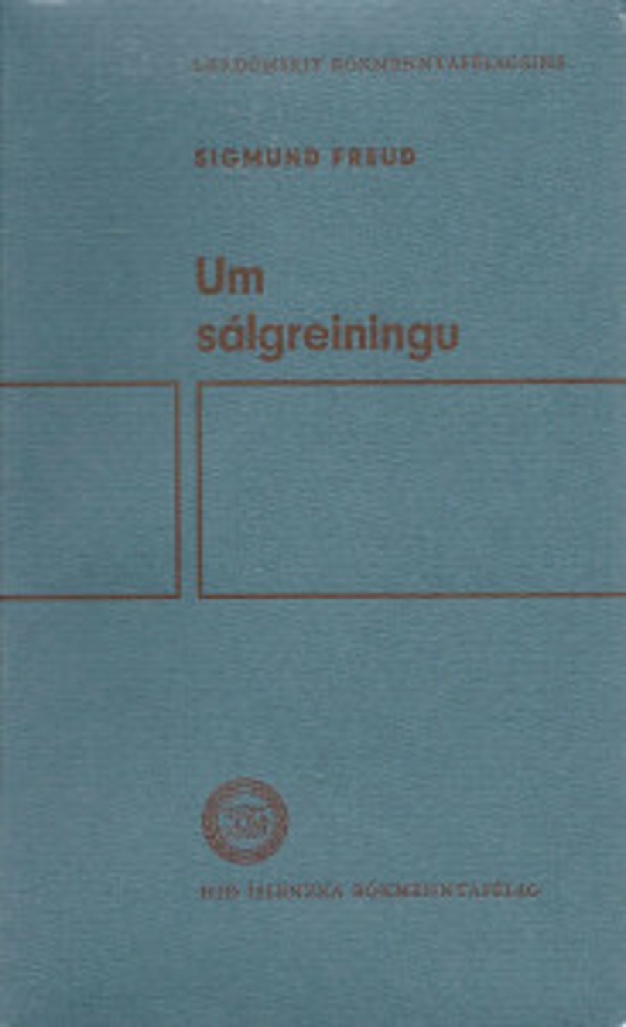 Um sálgreiningu