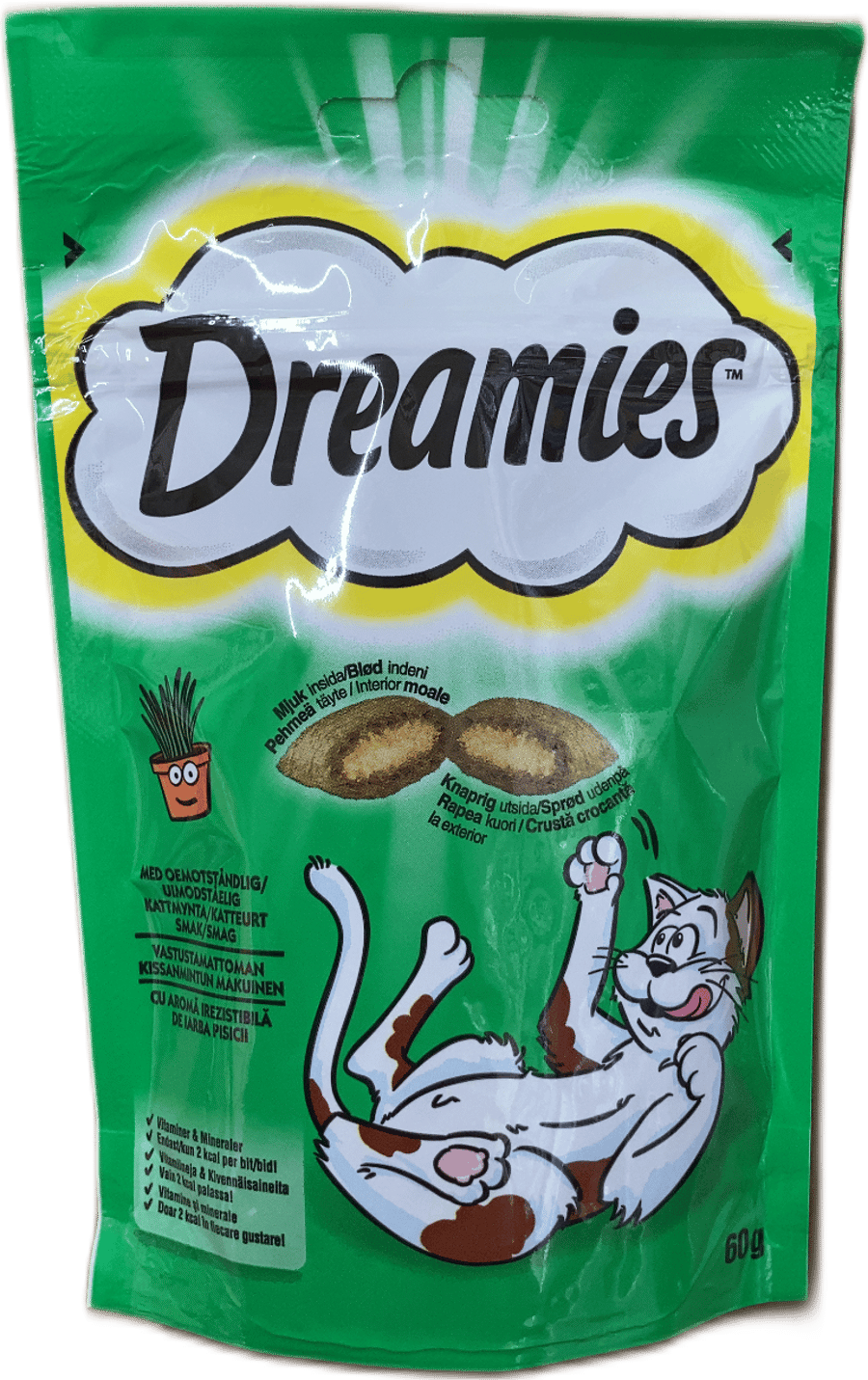 Dreamies Kattmynta 60 g