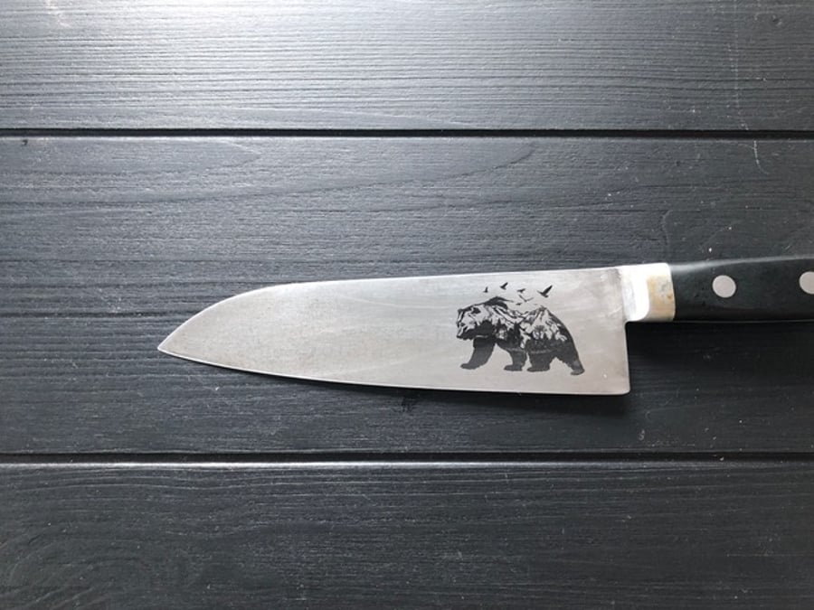 Laser merkingar á hnífum og áhöldum