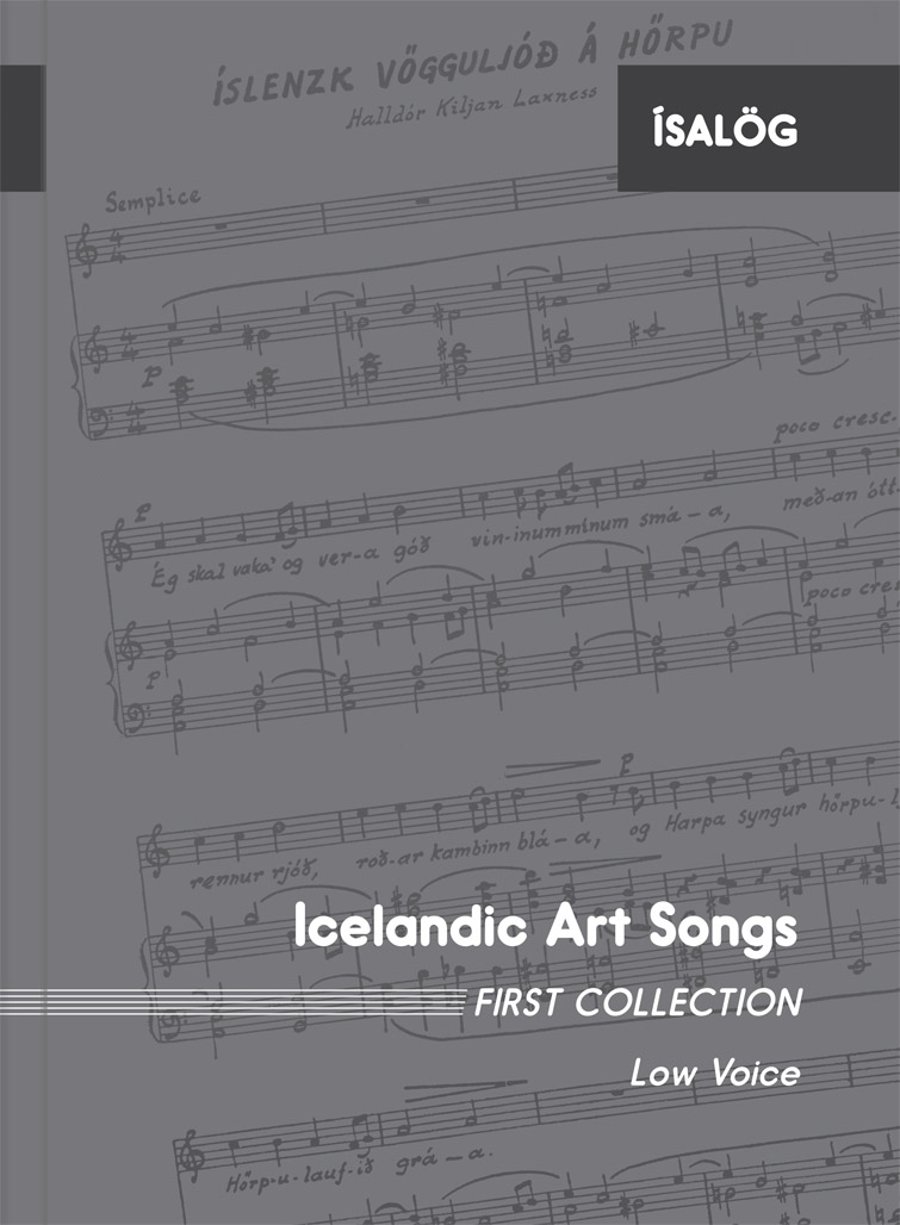 Icelandic Art Songs - first collection: Low voice