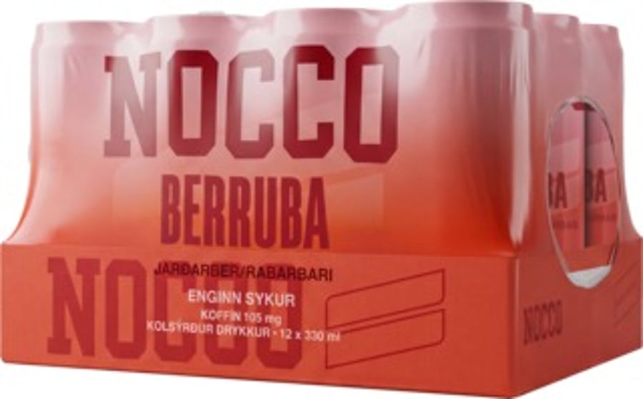 Nocco Berruba orkudrykkur 12*330 ml