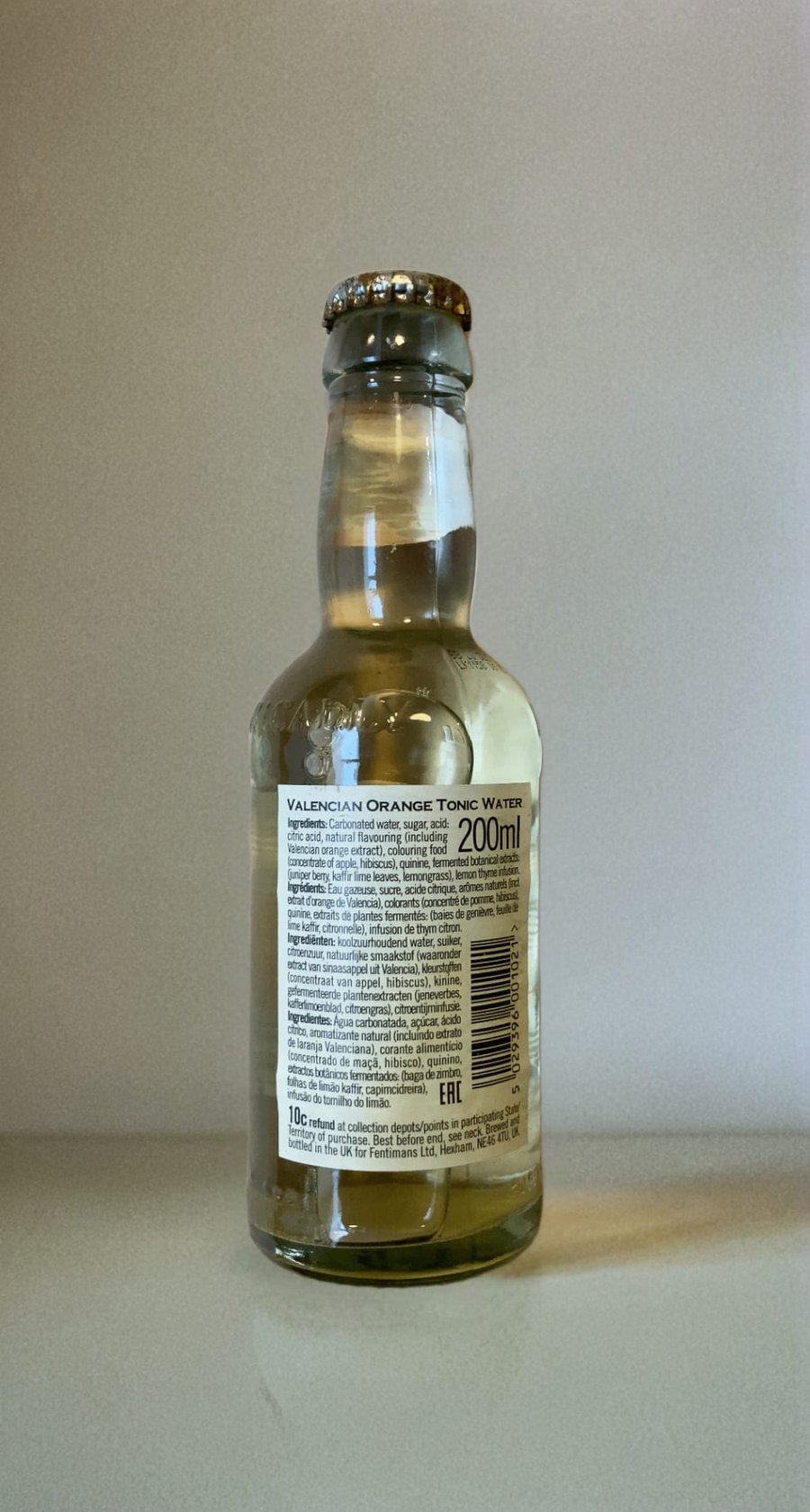 Valencian Orange Tonic Water