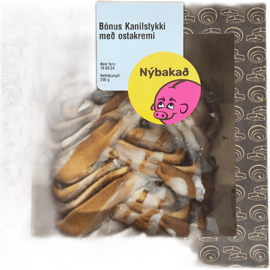 Bónus Kanilstykki með ostakremi 250 g