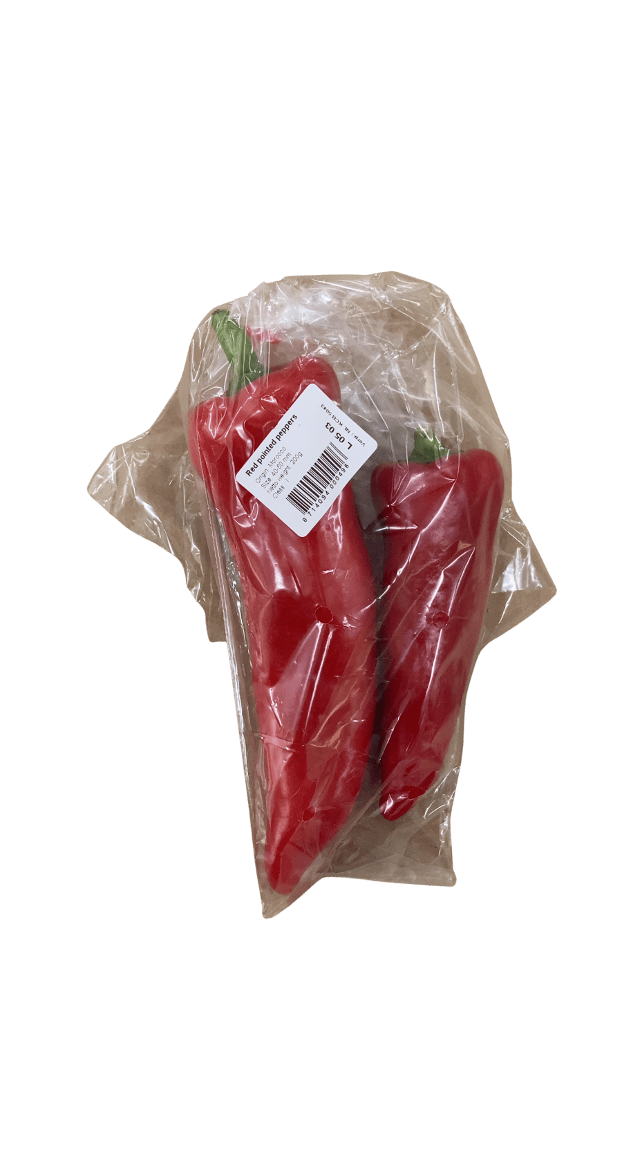 Rauðar oddpaprikur 200 g