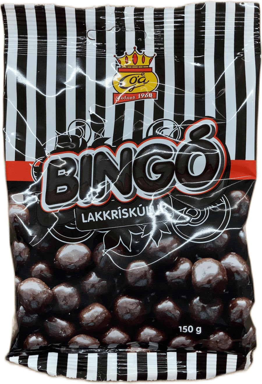 Góa Bingo Lakkrískúlur 150 g