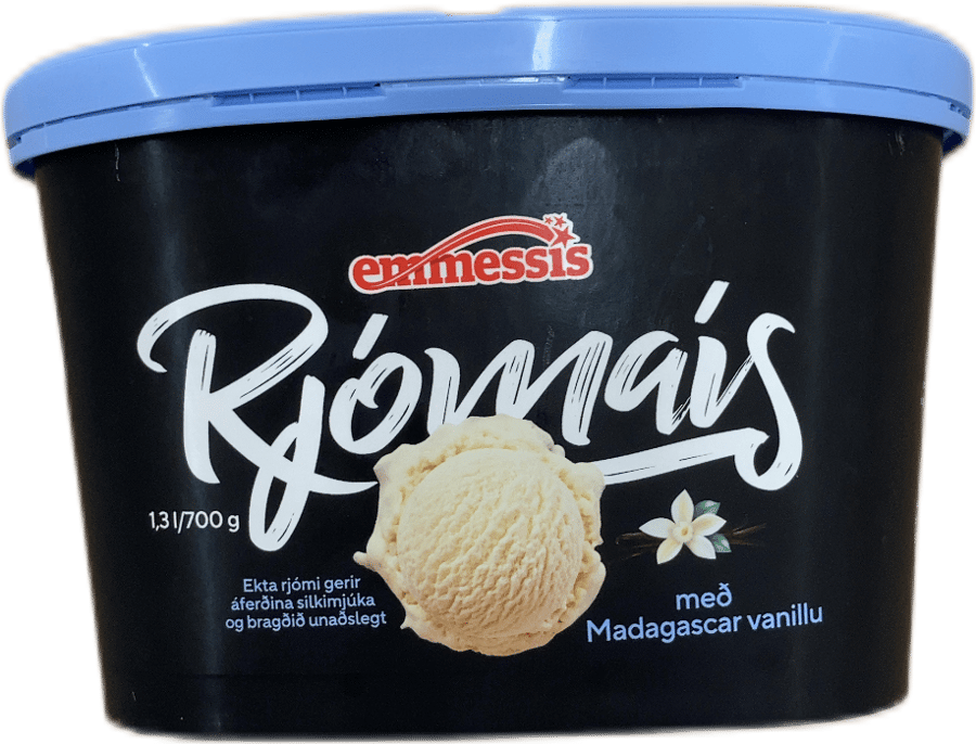 Emmessís Rjómaís með Madagascar vanillu 700 g