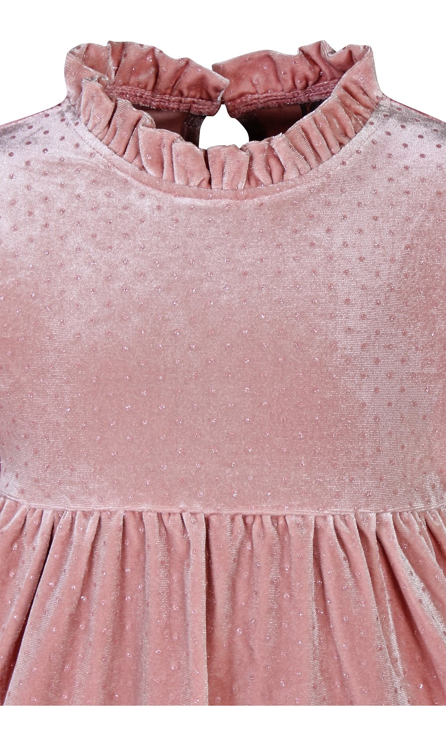 Kids up Frigg kjóll Velvet/Glitter Rose