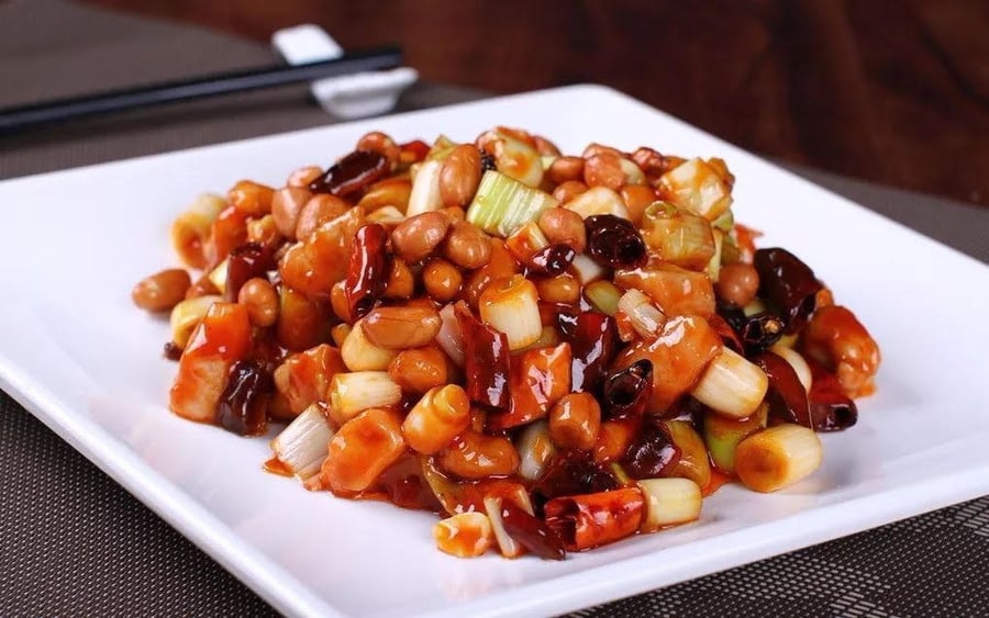 6. Kungpao kjúklingur