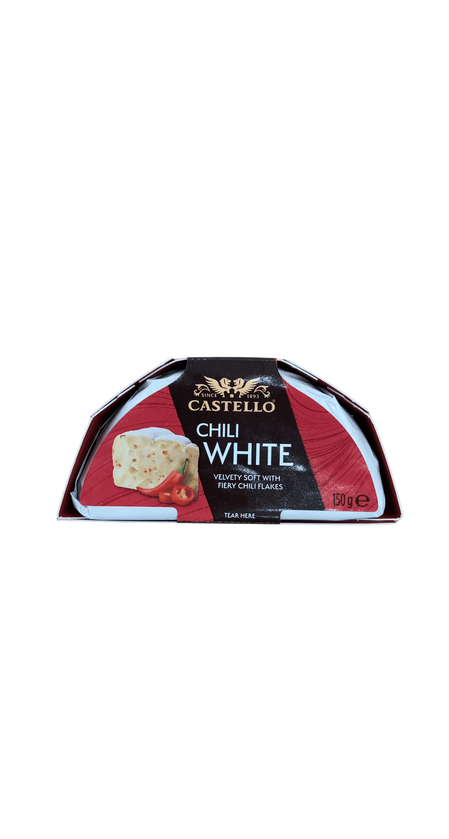 Castello Chili hvítmygluostur 150 g