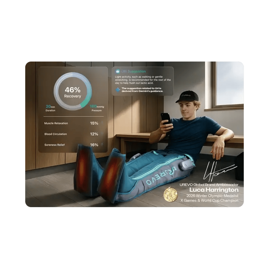 UREVO Wireless Recovery Boots þrýstingsstígvél