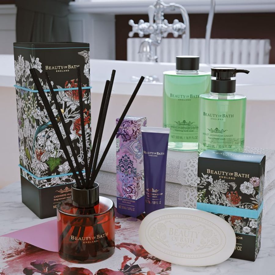 Beauty of Bath Cashmere Musk Noir Freyðandi Bath Soak