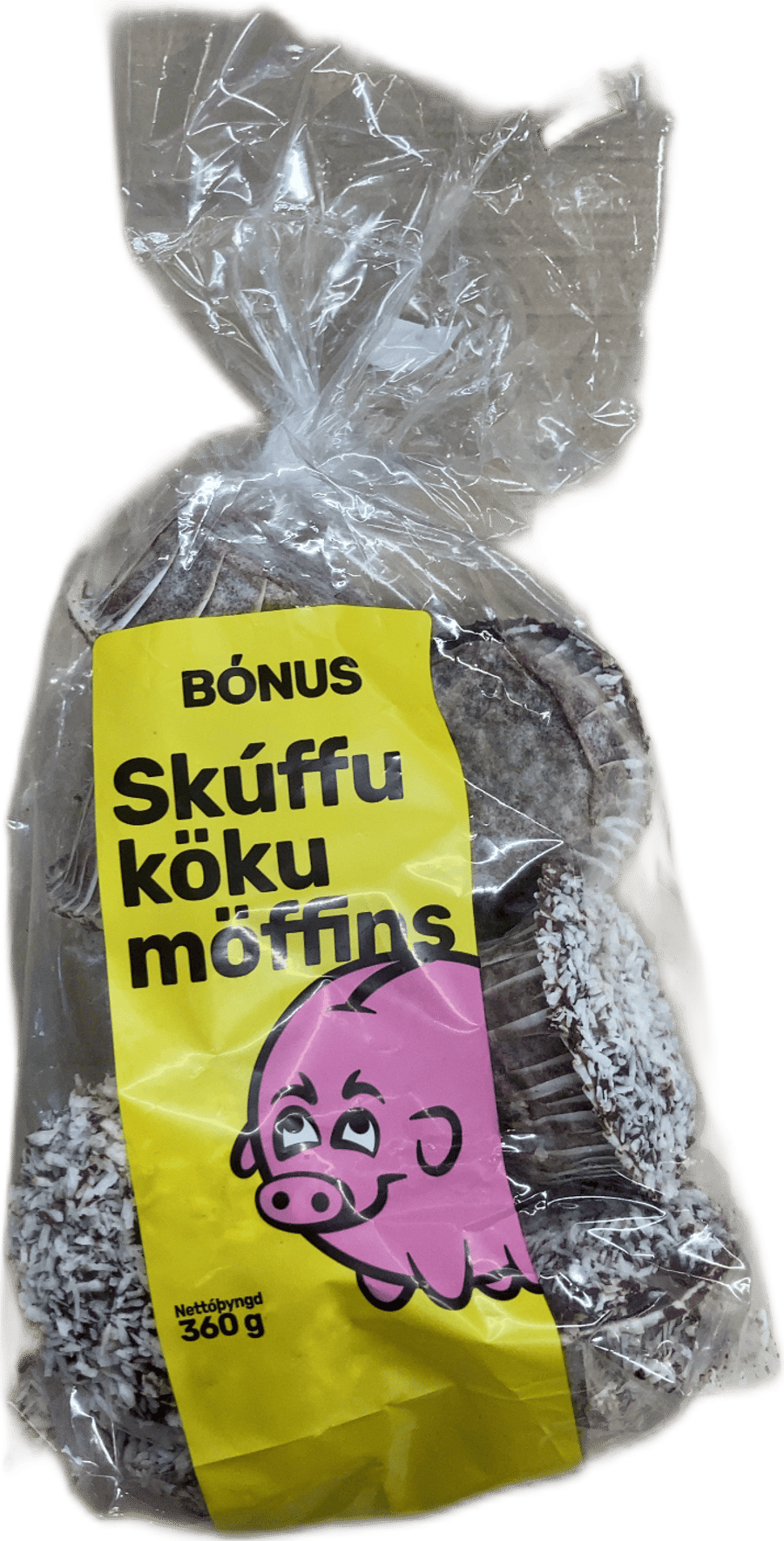 Bónus Skúffuköku muffins 360 g