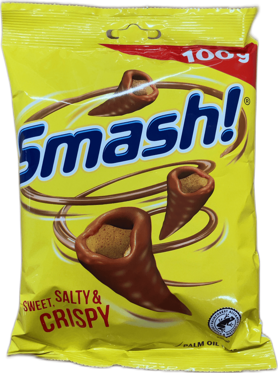 Smash! sætt, salt og stökkt 100 g