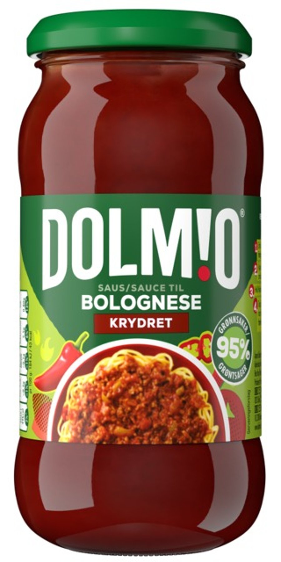 Dolmio Bolognese krydduð pastasósa 450 g