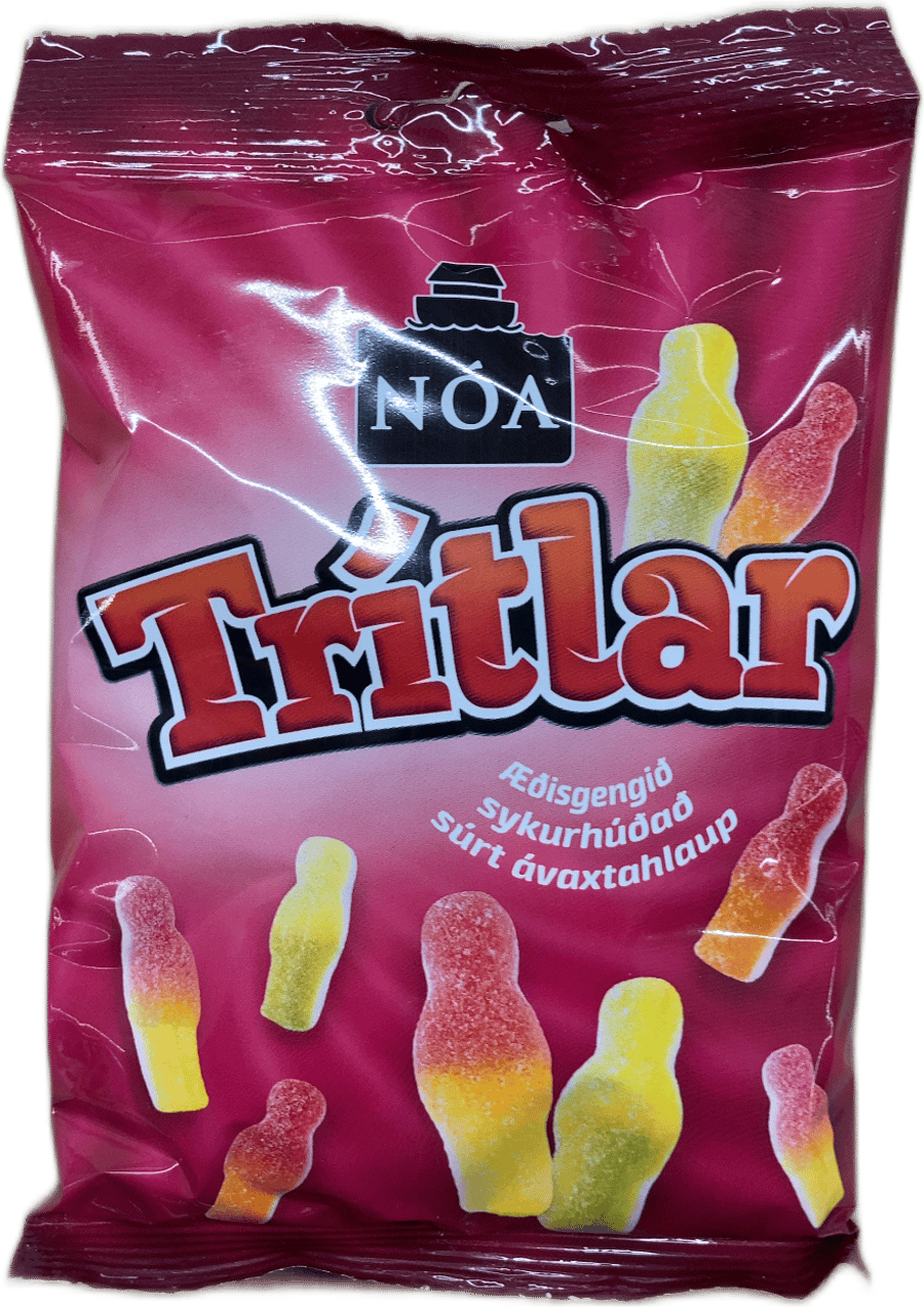 Nóa Tritlar Sykurhúðað Súrt Ávaxtahlaup 150 g