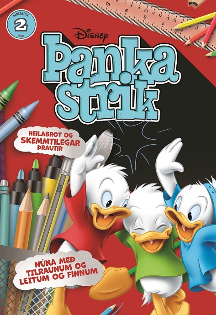 Þankastrik 2024/2 rautt