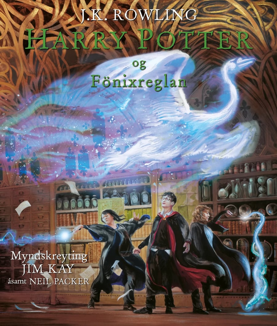 Harry Potter og Fönixreglan - myndskreytt