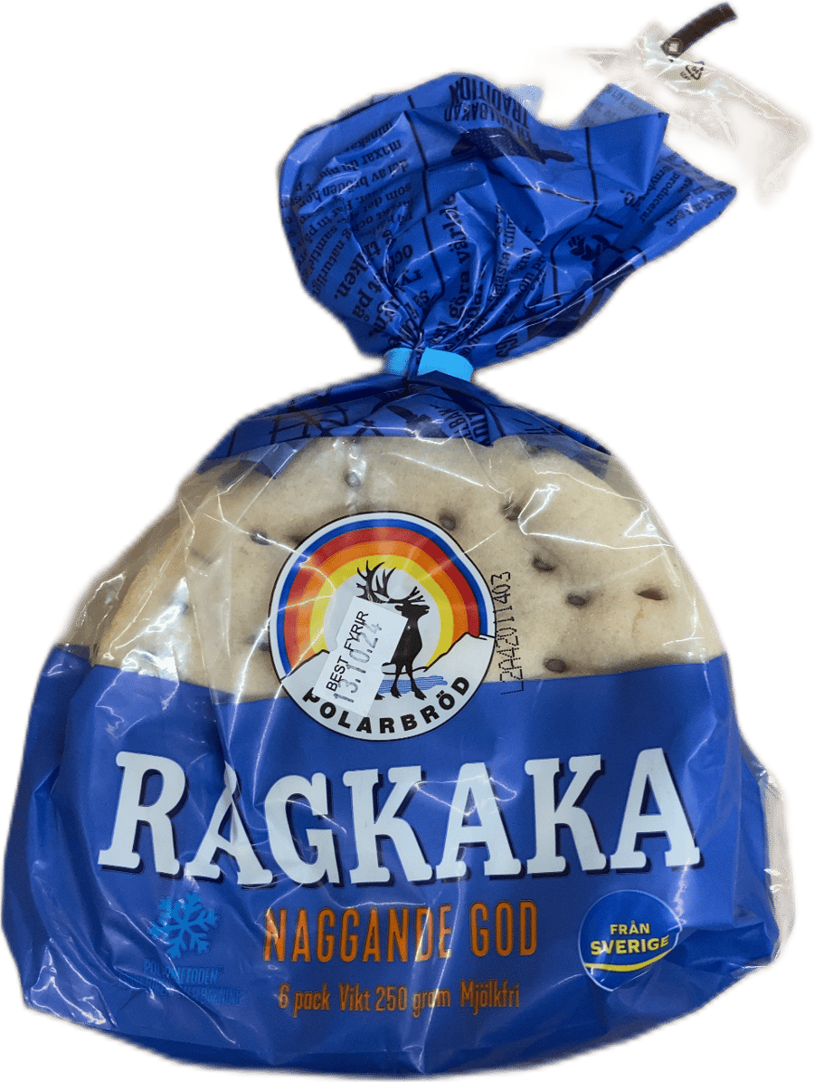Polarbröd Rúgkaka 6-pack 250 g