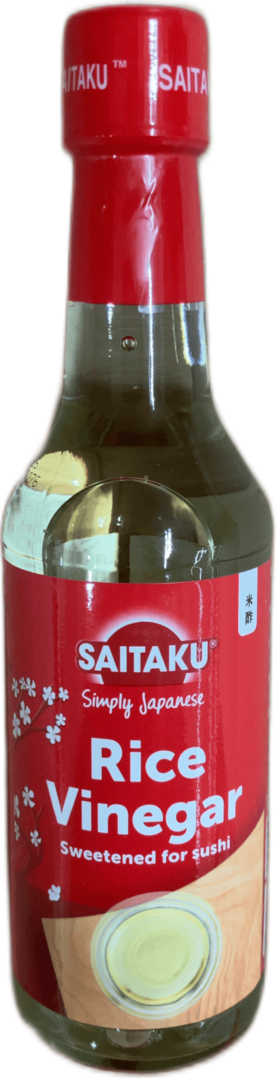 Saitaku Simply japanskt hrísgrjónaedik, sætt fyrir sushi 150 ml