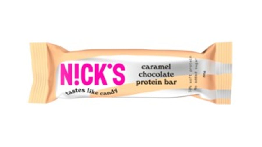 Nick's próteinstykki með karamellu og súkkulaði 50 g