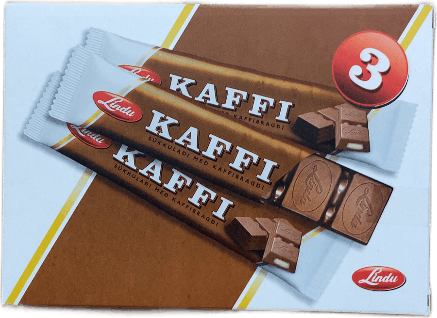 Lindu Kaffi Súkkulaði með kaffibragði 3 x 55 g