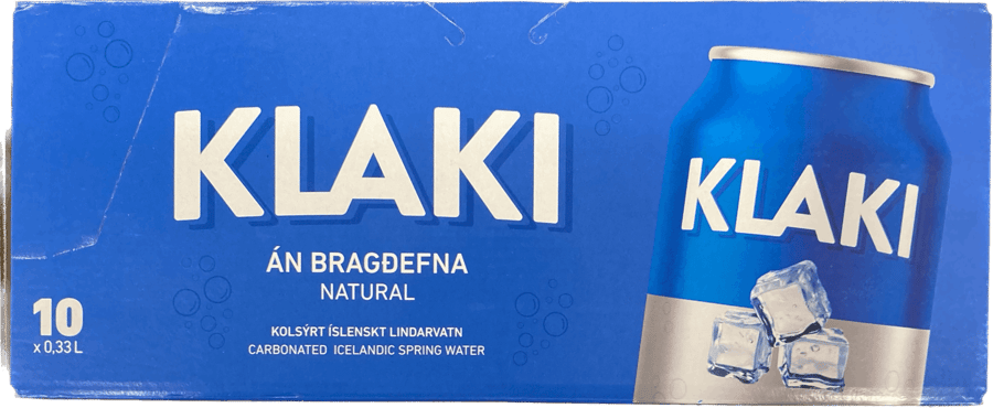 Klaki hreinn 10x330 ml