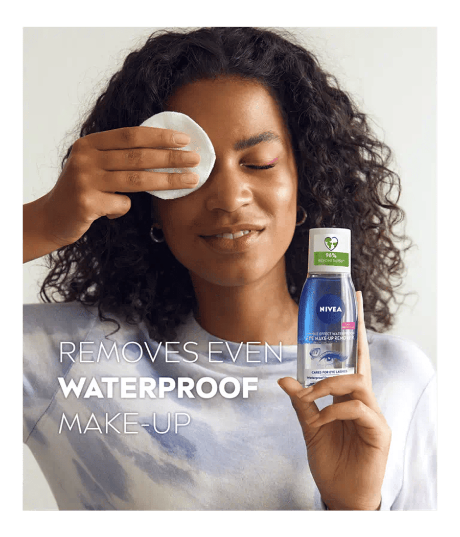 Nivea Double Effect Eye Make-Up Remover 125 ml
