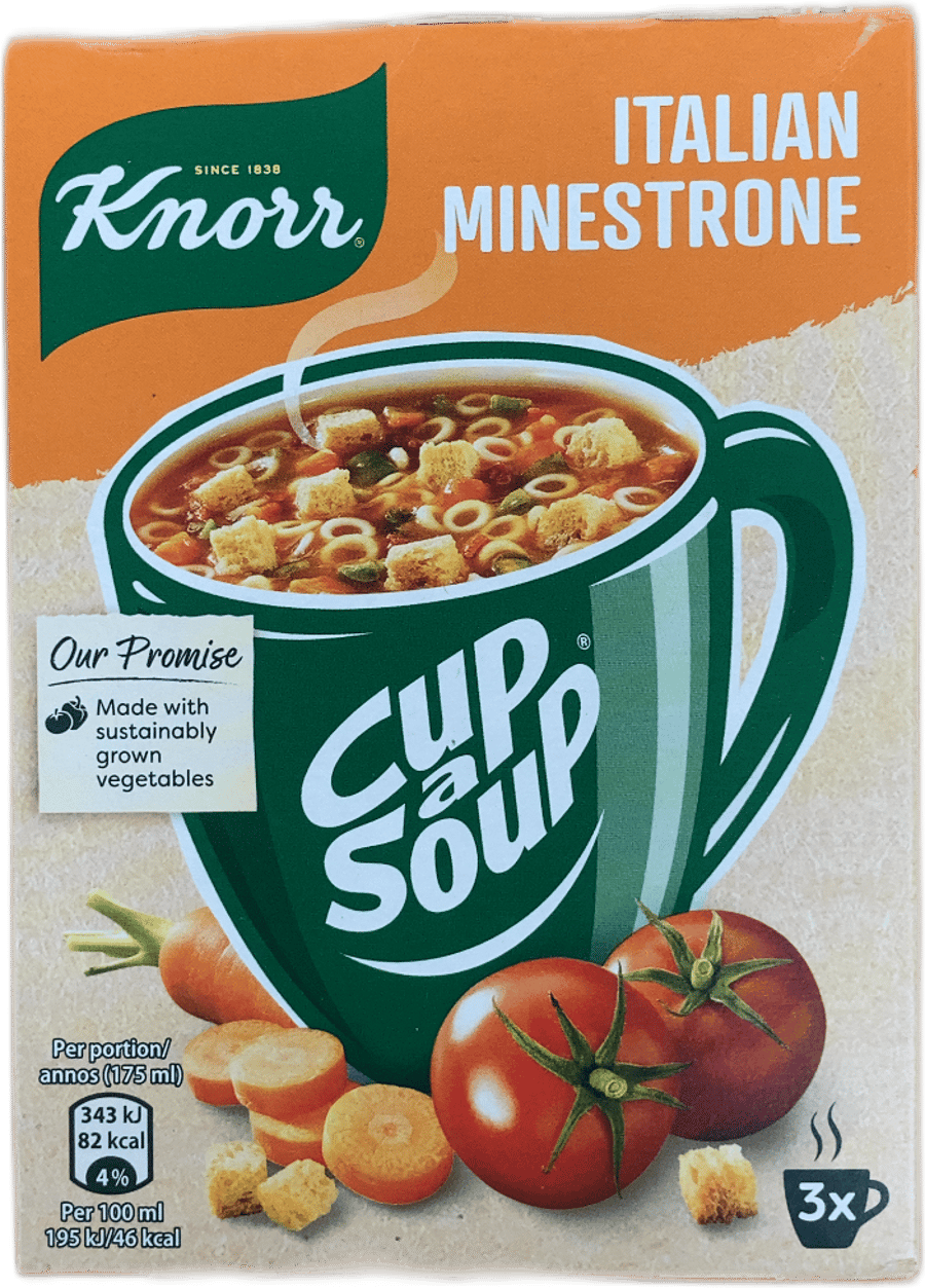 Knorr ítölsk minestrone bollasúpa 3 x 19 g