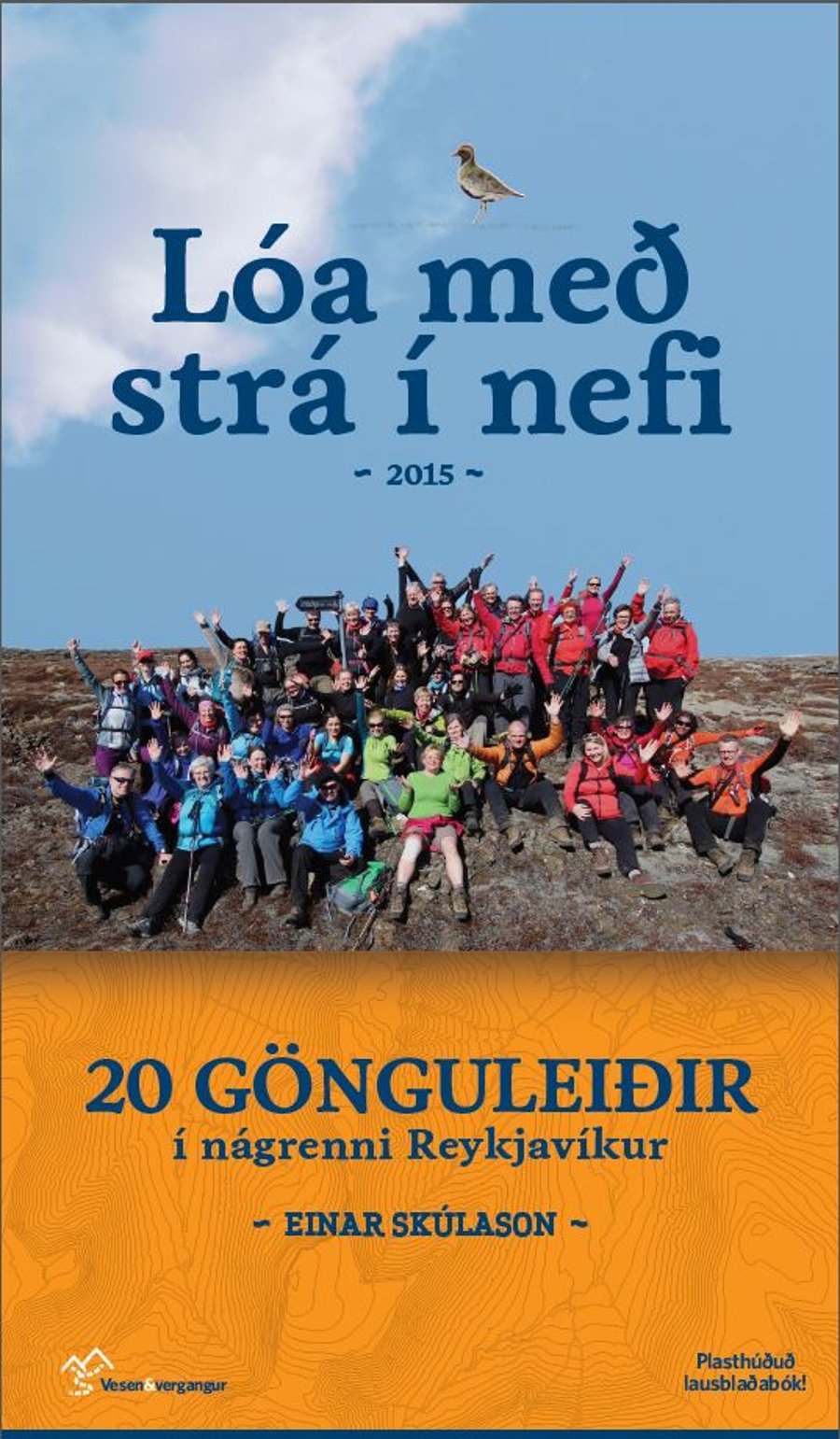 Lóa með strá í nefi