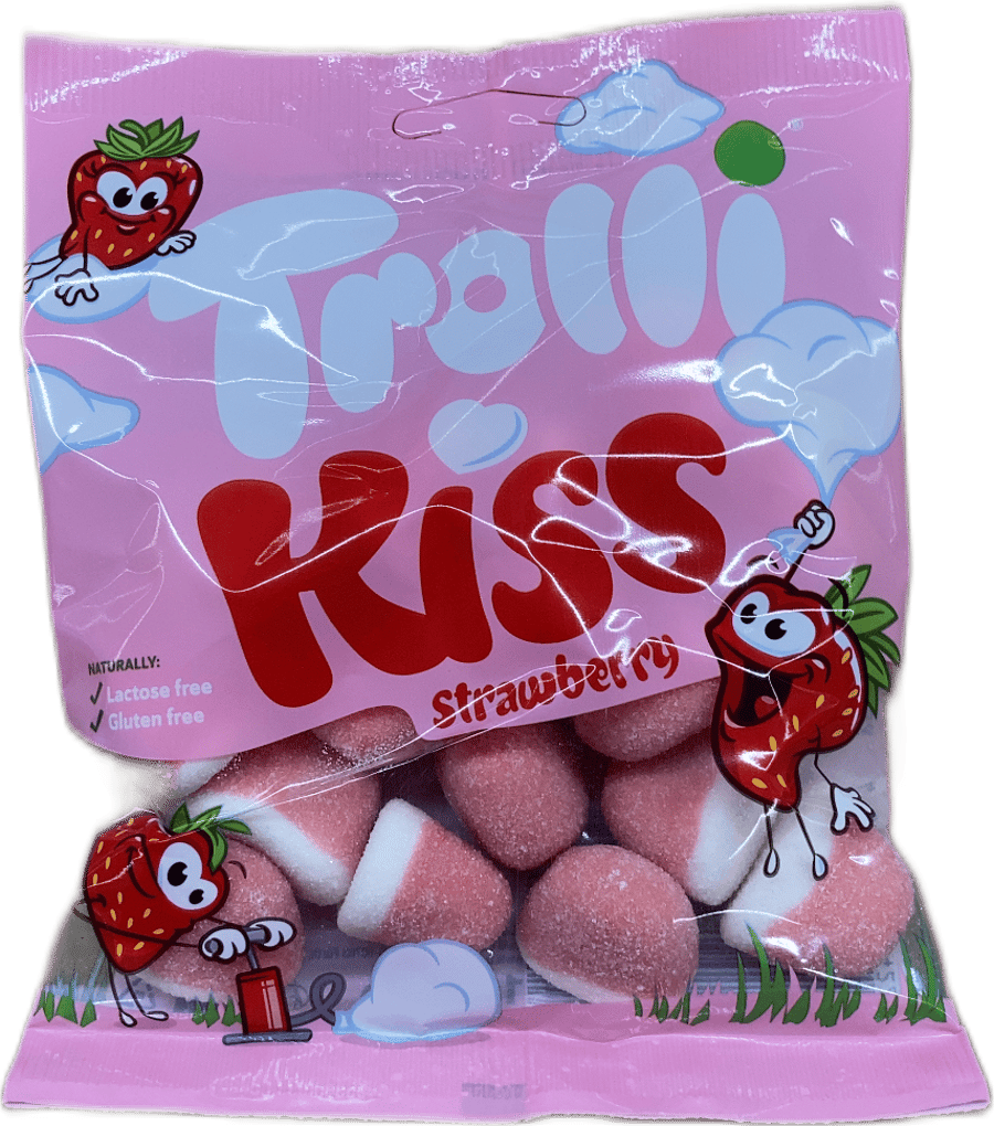 Trolli Koss Jarðarber 100 g