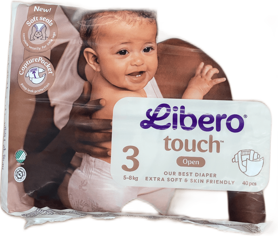Libero Touch 3 bleyjur 40 stk