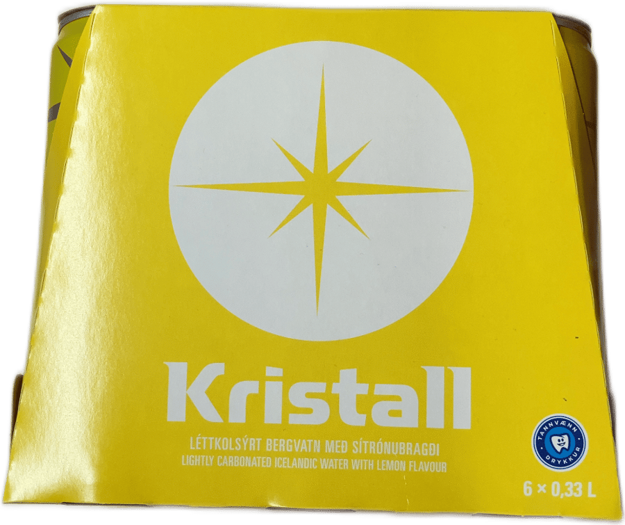 Kristall Sítrónubragð 6 x 330 ml