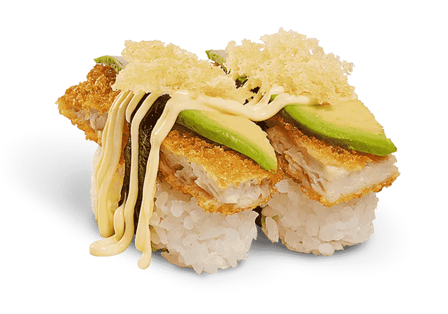 Kjuklinga-katsu nigiri