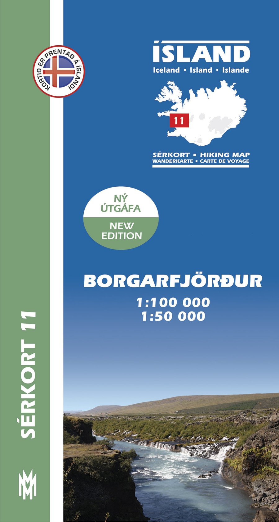 Borgarfjörður 1:100 000 - Sérkort 11