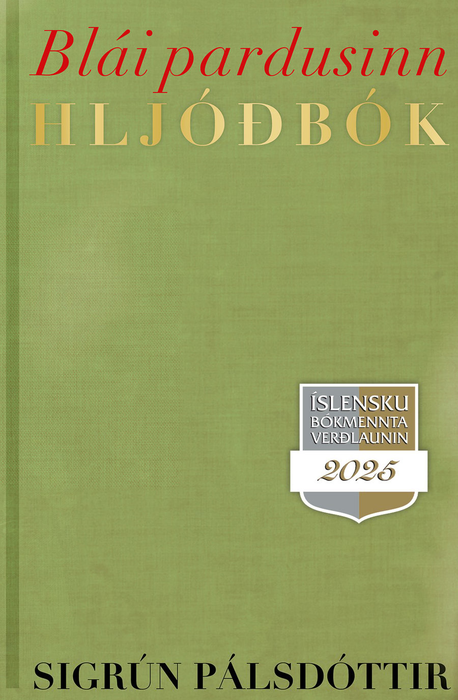 Blái pardusinn: Hljóðbók