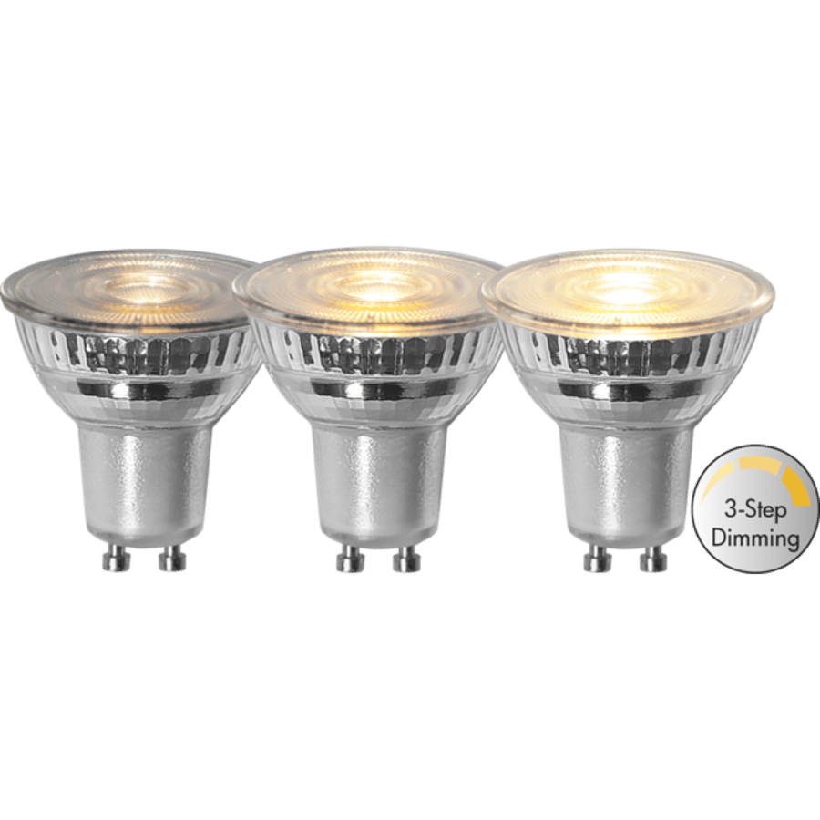 LED pera 4,4W Gu10 Þrepadimming