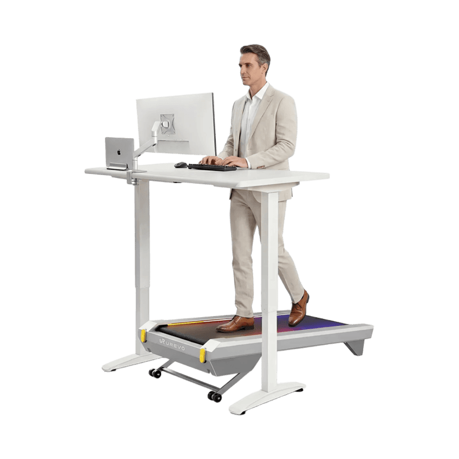 UREVO Cyberpad Office göngu- og hlaupabretti m. halla
