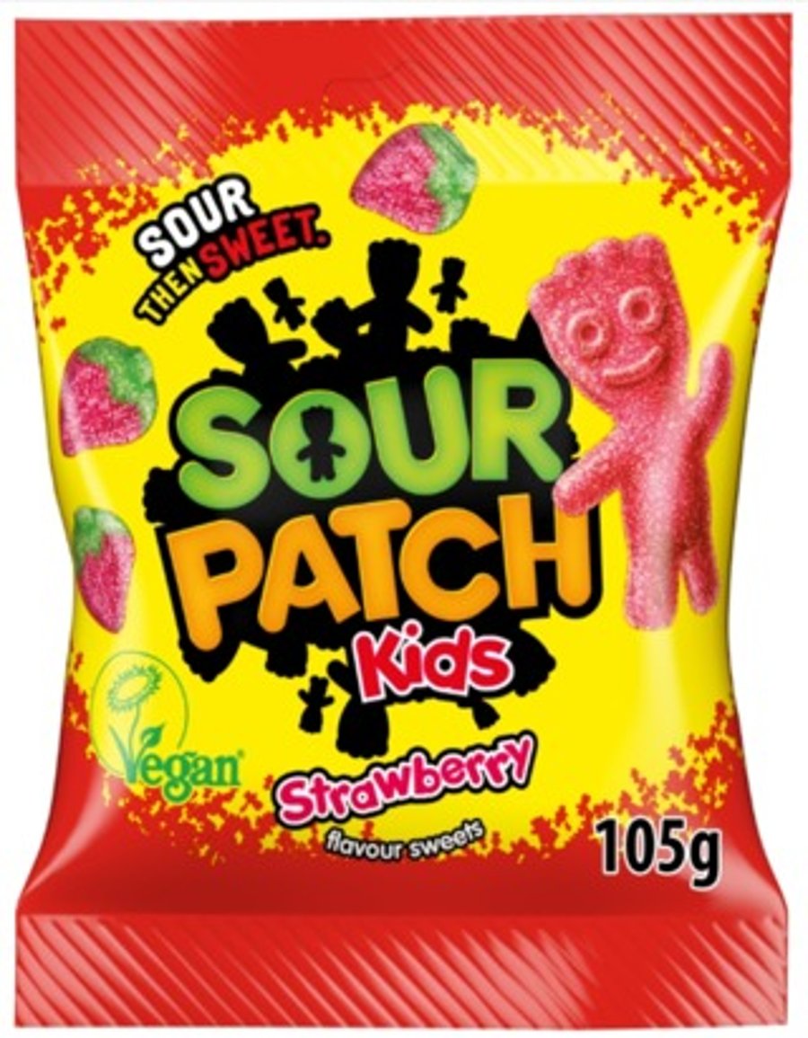 Sour Patch Kids jarðarberja 105 g