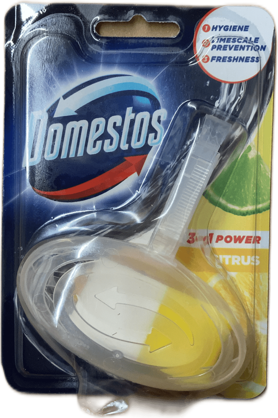 Domestos 3 í 1 Power sítrus salerniskubbur 35 g