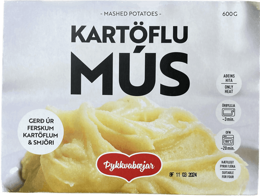 Þ.b kartöflumús 600 gr