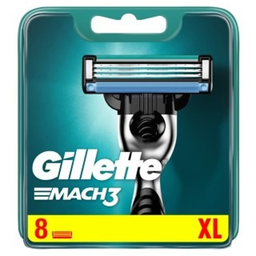 Gillette Mach3 rakblöð 8 stk