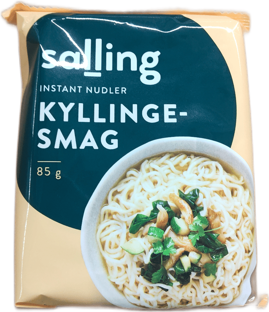 Salling skyndinúðlur með kjúklingabragði 85 g