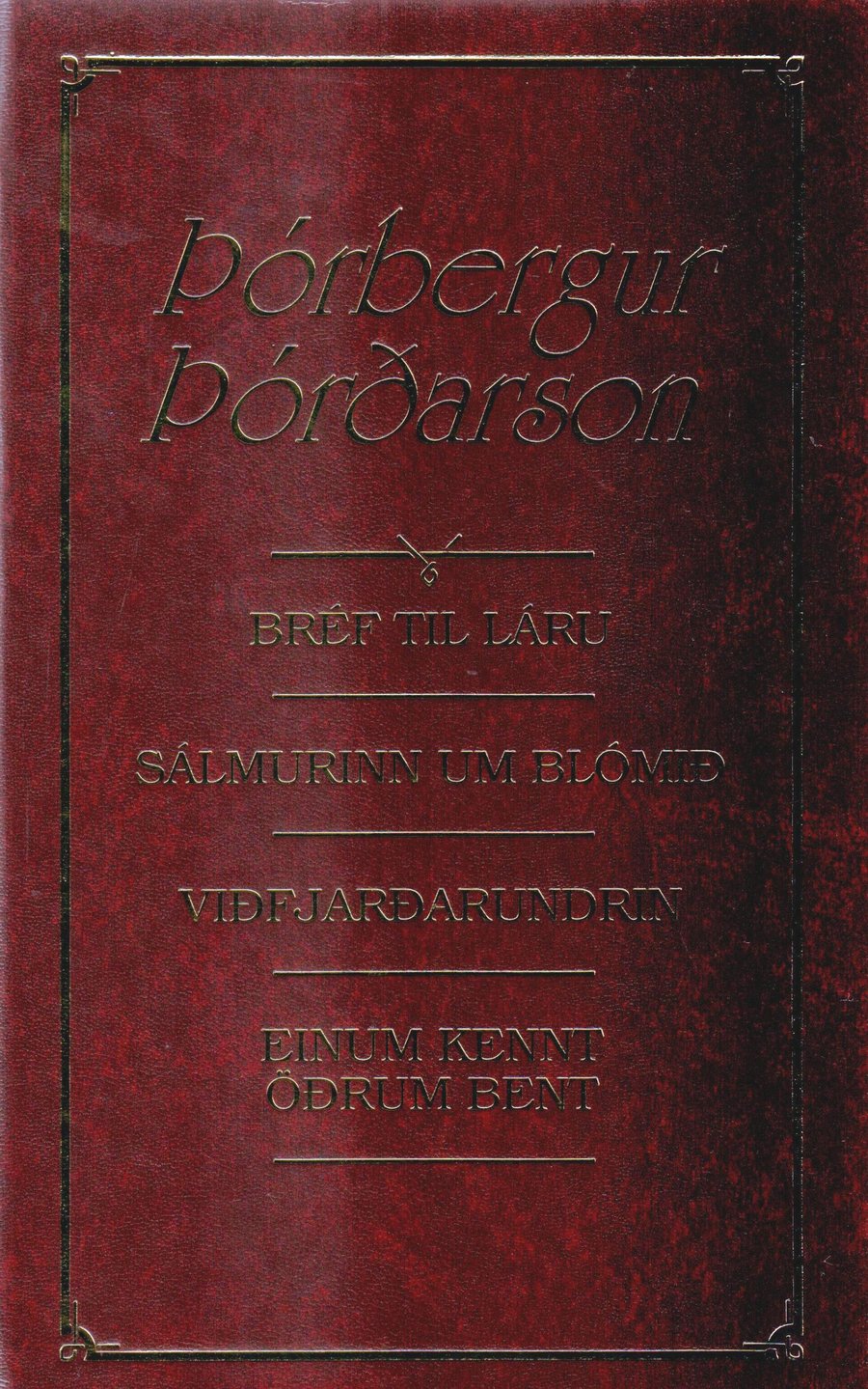 Þórbergur Þórðarson - stórbók