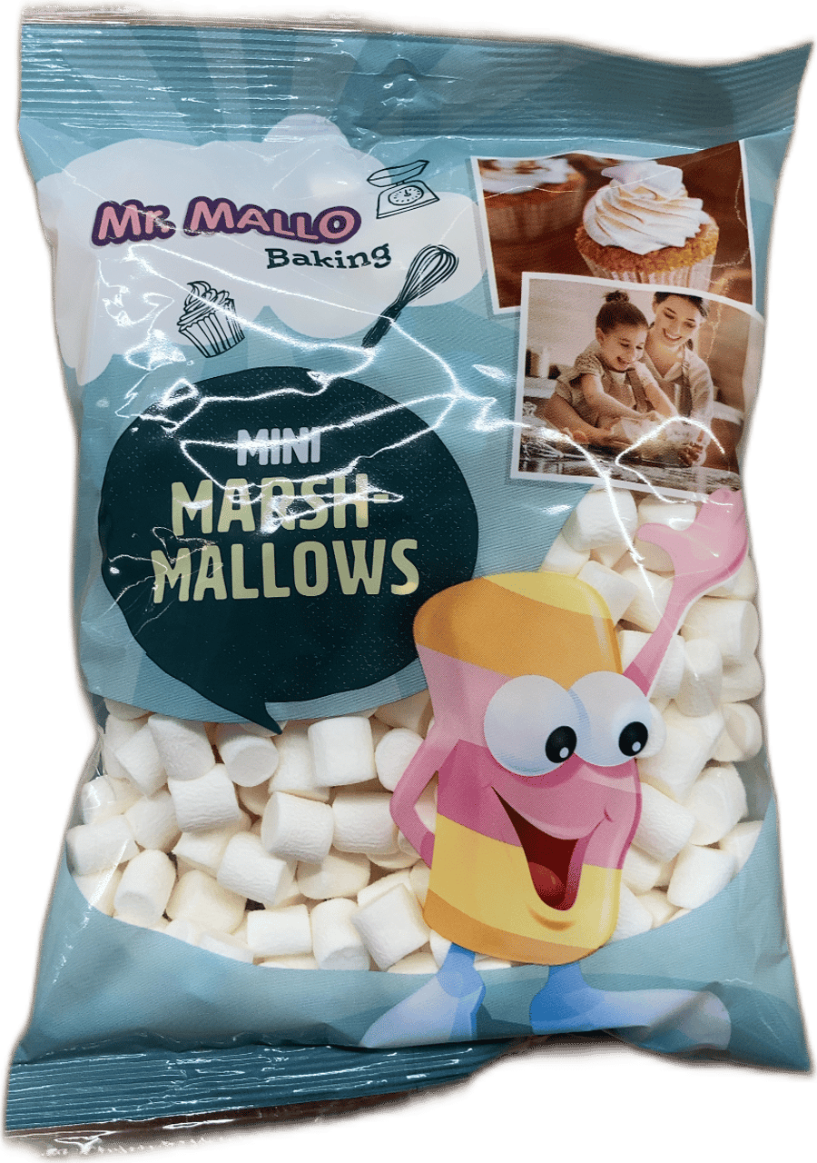 Mr Mallo litlir bökunarmarshmallows 180 g