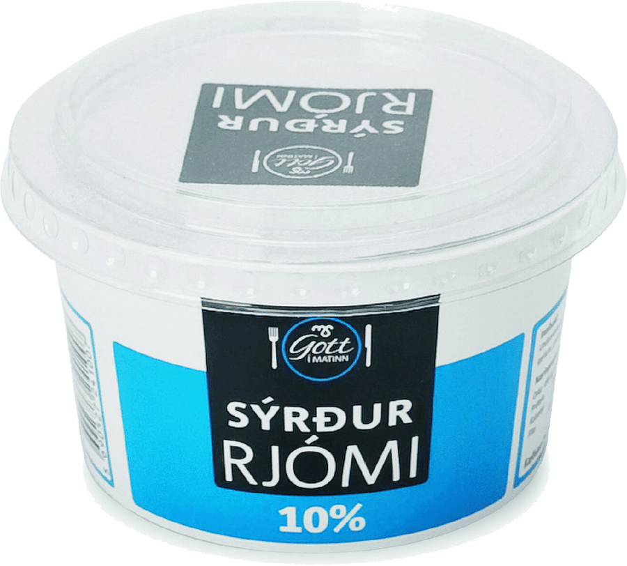 Sýrður rjómi 10% 180 g